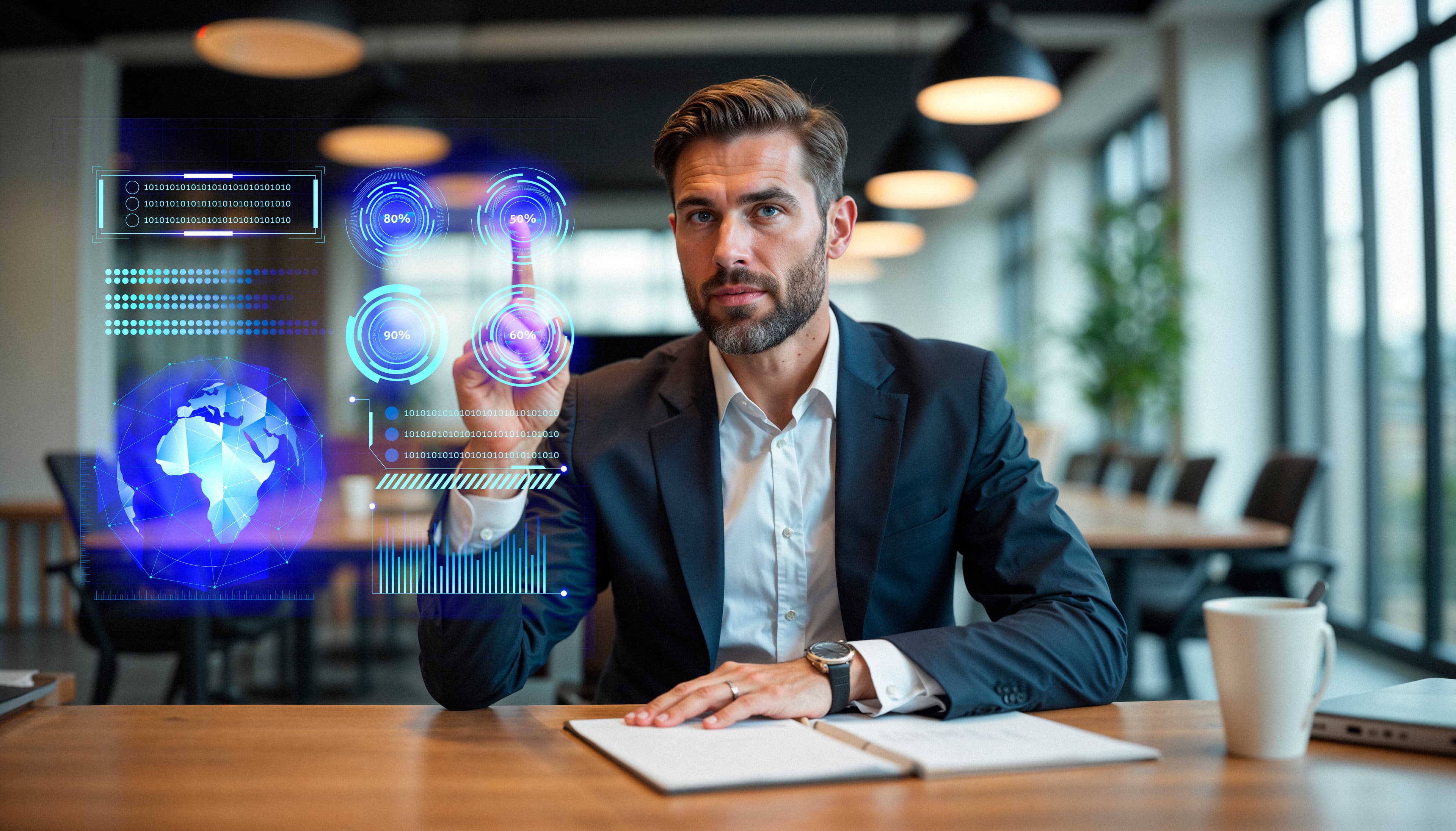 Equipo de desarrollo planificando automatización e IA para una empresa en Costa Rica